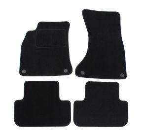Velours automatten op maat voor Audi A4 B8 2009-2015 (4 stuks)