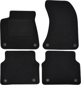 Velours automatten op maat voor Audi A8 D4 2011-2017 (4 stuks)