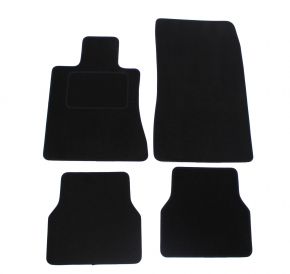 Velours automatten op maat voor BMW 3 Series E30 Bmw sedan Coupe 1983-1991 (4 stuks)