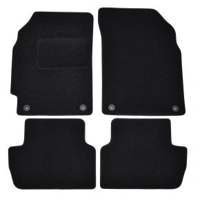Velours automatten op maat voor Chevrolet Spark 2009-2015 (4 stuks)