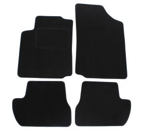 Velours automatten op maat voor Citroen C2 2003-2009 (4 stuks)