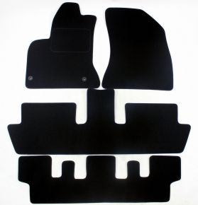 Velours automatten op maat voor Citroen C4 Grand Picasso 2006-2013 (7-zits) (4 stuks)