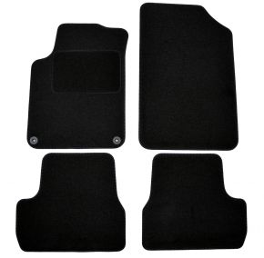 Velours automatten op maat voor Citroen DS3 2009-2015 (4 stuks)
