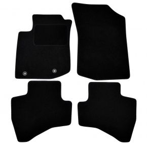 Velours automatten op maat voor Peugeot 107 2014- (4 stuks)