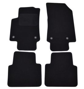 Velours automatten op maat voor Citroen C3 Aircross 2017-2024 (4 stuks)