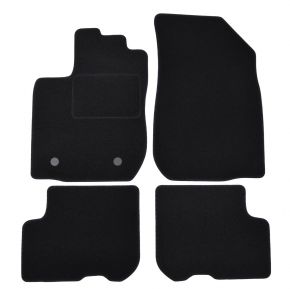 Velours automatten op maat voor Dacia Logan 2012-2020 (4 stuks)
