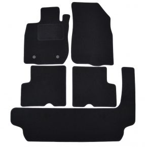 Velours automatten op maat voor Dacia Logan MCV 2006-2012 (7-zits) (5 stuks)