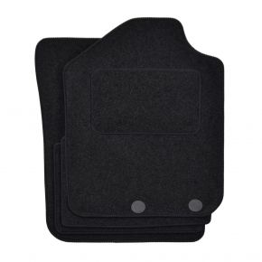 Velours automatten op maat voor Dacia Spring 2021- (4 stuks)