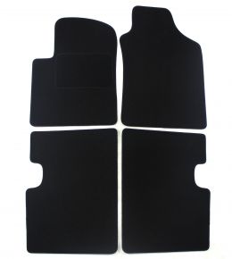 Velours automatten op maat voor Fiat 500 2007-2015 (4 stuks)