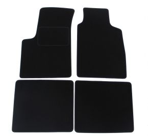 Velours automatten op maat voor Fiat Panda 2003-2012 (4 stuks)