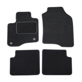 Velours automatten op maat voor Fiat Panda 2012-2016 (4 stuks)