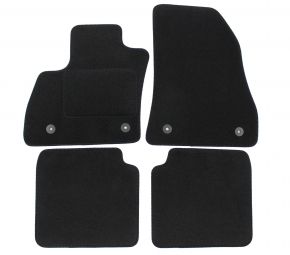 Velours automatten op maat voor Fiat 500L 2012-2022 (4 stuks)
