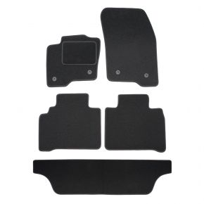 Velours automatten op maat voor Ford S-Max 2016-2023 (6 stuks)