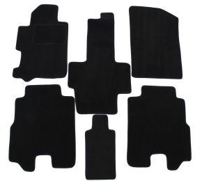 Velours automatten op maat voor Honda Fr-V 2004-2009 (6 stuks)