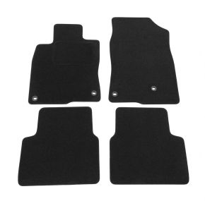 Velours automatten op maat voor Honda Civic 2016-2021 (5-deurs) (4 stuks)