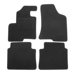 Velours automatten op maat voor Hyundai Santa Fe 2006-2012 (4 stuks)