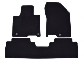 Velours automatten op maat voor Hyundai Santa Fe 2018-2020 (3 stuks)