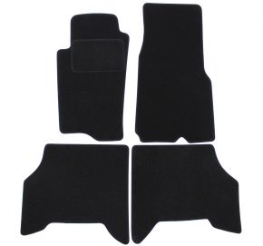 Velours automatten op maat voor Jeep Grand Cherokee 1991-1999 (4 stuks)
