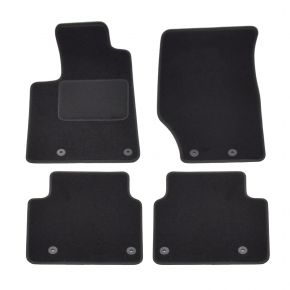 Velours automatten op maat voor Jeep Grand Cherokee 2022- (5-zits) (4 stuks)