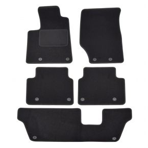 Velours automatten op maat voor Jeep Grand Cherokee 2022- (7-zits) (5 stuks)