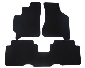 Velours automatten op maat voor Kia Carens 2002-2006 (3 stuks)