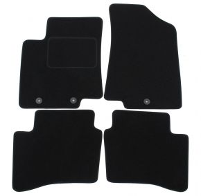 Velours automatten op maat voor Kia Rio 2011-2017 (4 stuks)