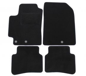 Velours automatten op maat voor Kia Rio 2017- (4 stuks)