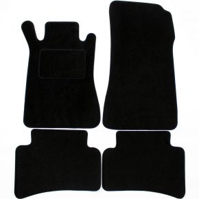 Velours automatten op maat voor Mercedes C-Class W203 2000-2007 (4 stuks)