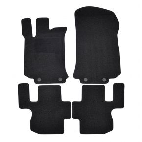 Velours automatten op maat voor Mercedes R-Class 2011-2015 (4 stuks)