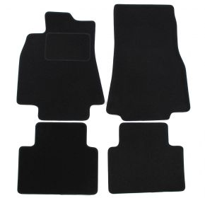 Velours automatten op maat voor Mercedes A-Class W169 2004-2012 (4 stuks)
