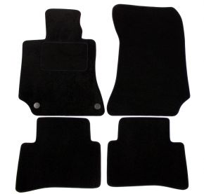 Velours automatten op maat voor Mercedes E-Class W212 2009-2016 (4 stuks)