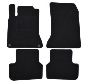 Velours automatten op maat voor Mercedes B-Class W246 2012-2018 (4 stuks)