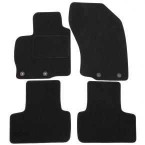 Velours automatten op maat voor Peugeot 4007 2007-2010 (4 stuks)