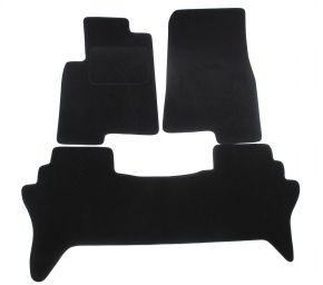 Velours automatten op maat voor Mitsubishi Pajero 2007-2018 (4 stuks)