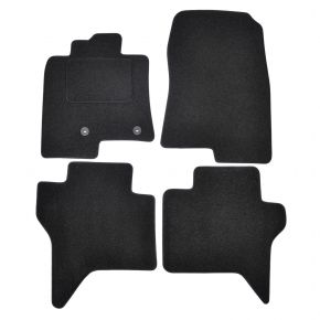 Velours automatten op maat voor Mitsubishi Pajero 2007-2018 (5-deurs) (4 stuks)