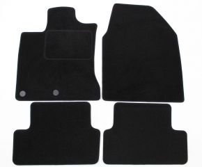 Velours automatten op maat voor Nissan Qashqai 2007-2013 (4 stuks)