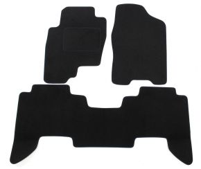 Velours automatten op maat voor Nissan Pathfinder 2005-2012 (3 stuks)