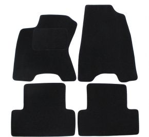 Velours automatten op maat voor Nissan X-trail 2007-2011 (4 stuks)