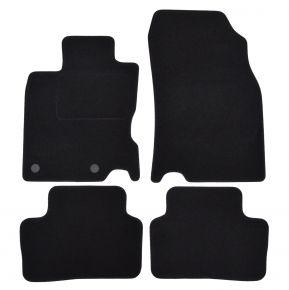 Velours automatten op maat voor Nissan Qashqai 2014-2018 (4 stuks)