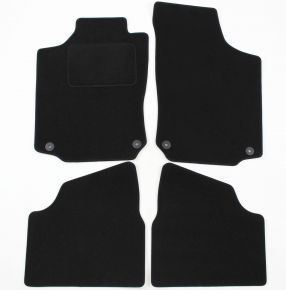 Velours automatten op maat voor Opel Corsa C 2000-2008 (4 stuks)