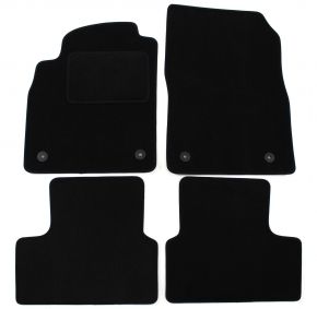 Velours automatten op maat voor Opel Astra J 2010-2015 (4 stuks)