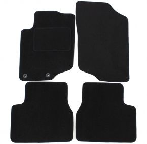 Velours automatten op maat voor Peugeot 207 2006-2012 (4 stuks)