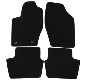 Velours automatten op maat voor Peugeot 307 2004-2010 (4 stuks)