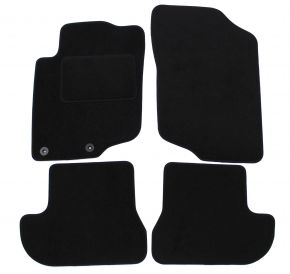 Velours automatten op maat voor Peugeot 207 CC 2006-2012 (4 stuks)