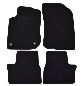 Velours automatten op maat voor Peugeot 208 2012-2019 (4 stuks)