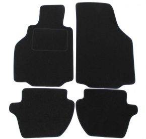 Velours automatten op maat voor Porsche Boxster 2004-2012 (4 stuks)