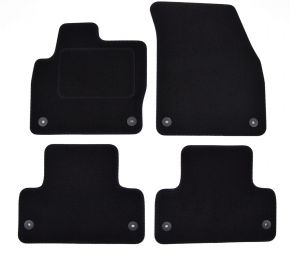 Velours automatten op maat voor Land Rover Range Rover Evoque 2011-2018 (4 stuks)
