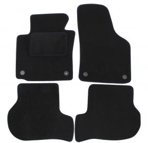Velours automatten op maat voor Seat Leon 2006-2012 (4 stuks)