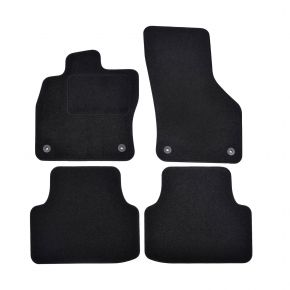 Velours automatten op maat voor Seat Leon 2020- (4 stuks)