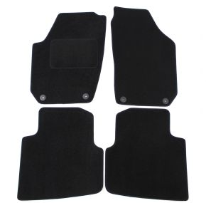 Velours automatten op maat voor Skoda Roomster 2006-2015 (4 stuks)